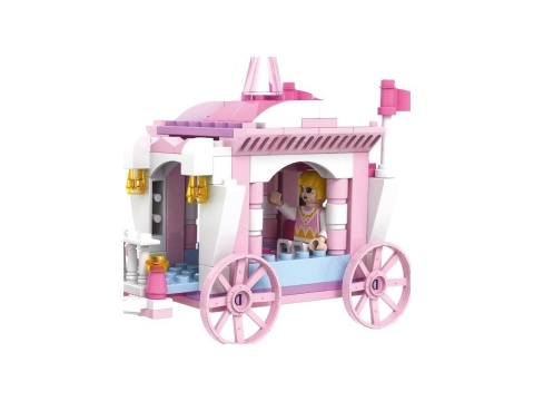 Klocki konstrukcyjne Cogo Karoca księżniczki
