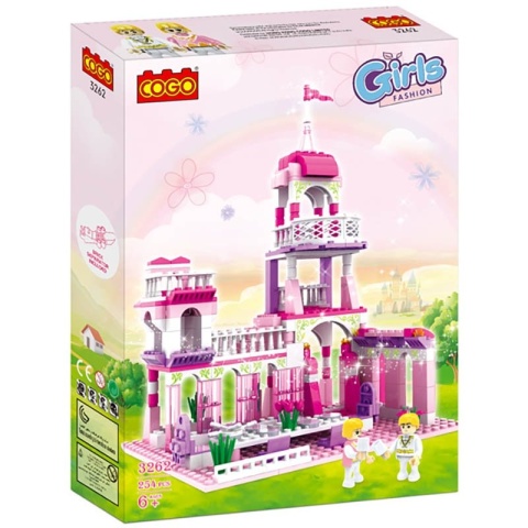 Klocki konstrukcyjne Cogo Pałac księżniczki