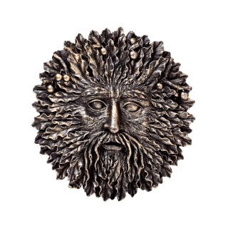 Ozdoba na ścianę złoty Treeman 20x22 cm