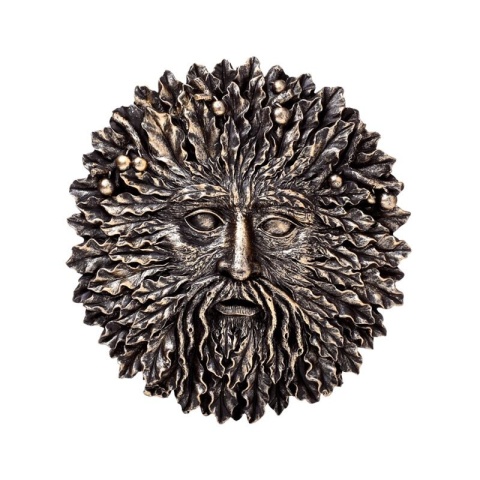 Ozdoba na ścianę złoty Treeman 20x22 cm