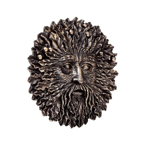 Ozdoba na ścianę złoty Treeman 20x22 cm