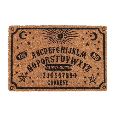 Wycieraczka z włókna kokosowego Talking Board Ouija