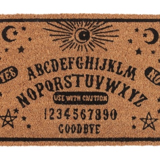 Wycieraczka z włókna kokosowego Talking Board Ouija