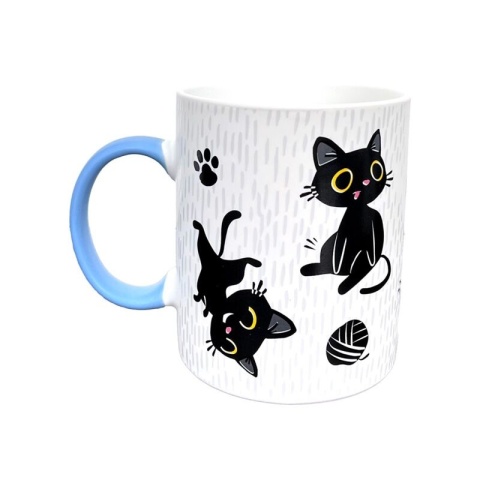 Kubek porcelanowy - Lucky the Black Cat 300ml
