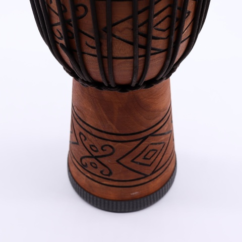 Średni Bęben Djembe Pro - Dźwięk Duszy (niski) Rękodzieło - 40 cm