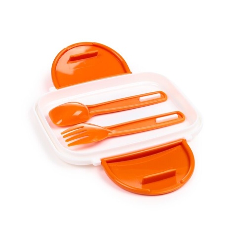 Pudełko na lunch ze sztućcami - Minecraft SSS BOOM