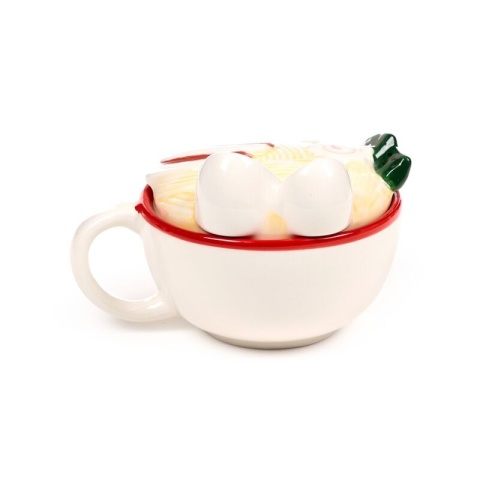 Kubek ceramiczny z przykrywką - Nori the Ramen Foodiemals 250 ml