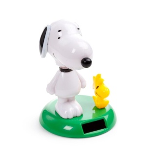 Figurka solarna Peanuts Snoopy & Woodstock
