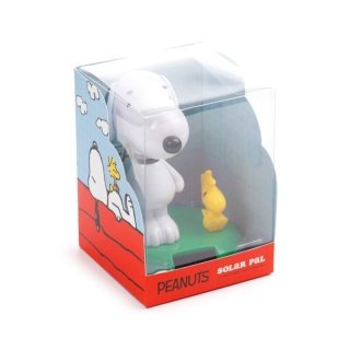 Figurka solarna Peanuts Snoopy & Woodstock