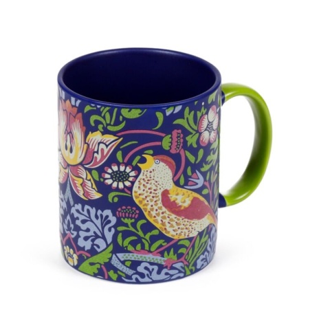 Kubek porcelanowy z motywem William Morris Złodziej truskawek