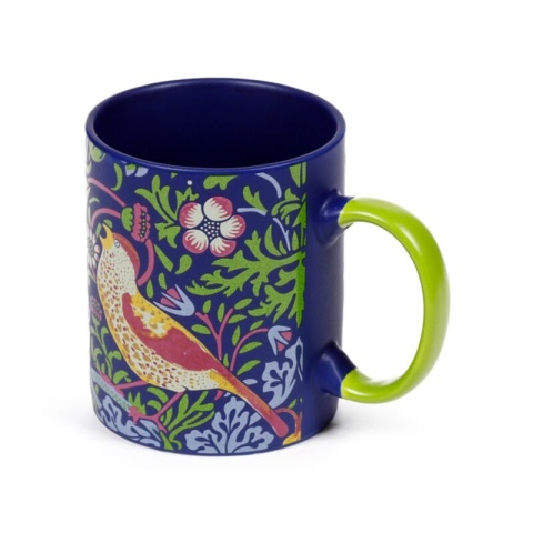 Kubek porcelanowy z motywem William Morris Złodziej truskawek