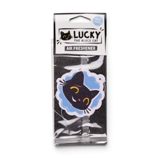 Odświeżacz powietrza Lucky the Black Cat cytryna