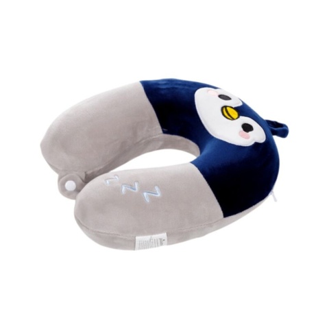 Mała poduszka podróżna dla dzieci - Pingwin - Chip the Penguin