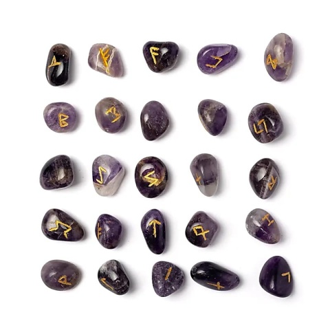 Runy Zestaw run z ametystu - Rune Oracle w woreczku