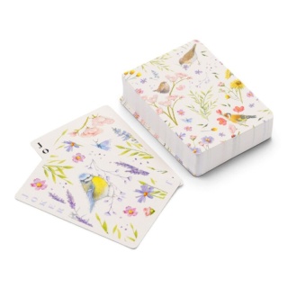 Standardowa talia kart do gry Jan Pashley Wings & Wildflowers