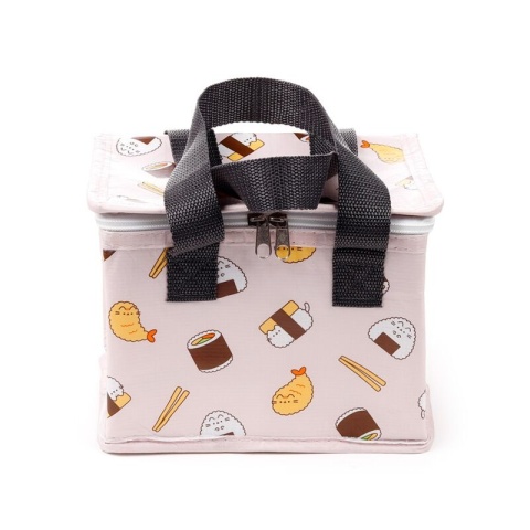 Tkana torba termiczna na luch Kot Pusheen Sushi Club
