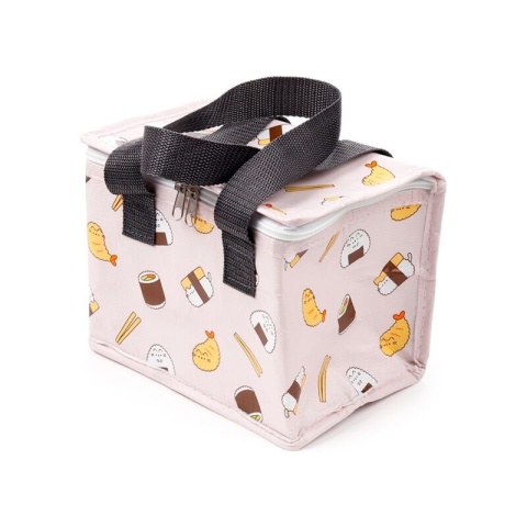 Tkana torba termiczna na luch Kot Pusheen Sushi Club