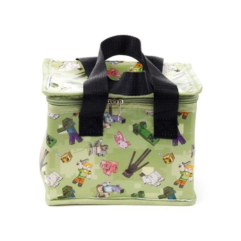 Torba termiczna na lunch z recyklingu - Minecraft