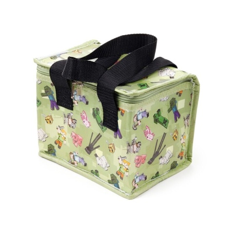 Torba termiczna na lunch z recyklingu - Minecraft