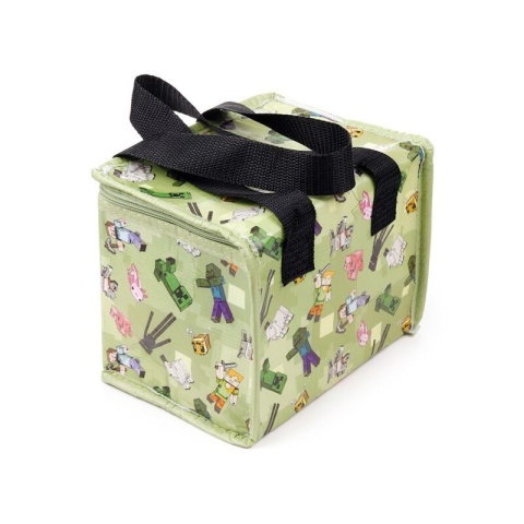 Torba termiczna na lunch z recyklingu - Minecraft