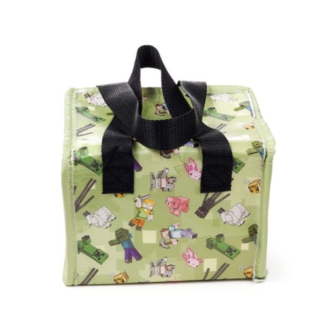 Torba termiczna na lunch z recyklingu - Minecraft