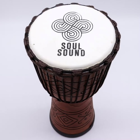 Duży Bęben Djembe Pro Dźwięk Duszy (niski) 50cm