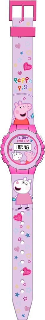 KID70139 Led Watch Peppa Pig - Świnka Peppa Zegarek cyfrowy