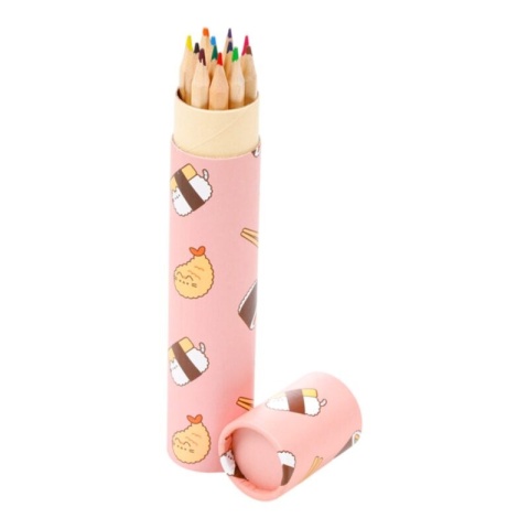 Kredki w tubie z motywem Pusheen Sushi Club - SUSHI