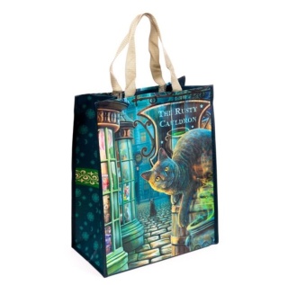 Torba na zakupy The Rusty Cauldron Cat Lisa Parker