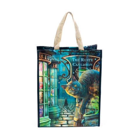 Torba na zakupy The Rusty Cauldron Cat Lisa Parker