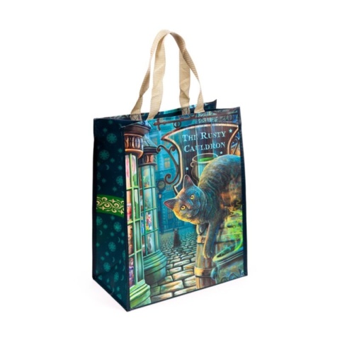 Torba na zakupy The Rusty Cauldron Cat Lisa Parker