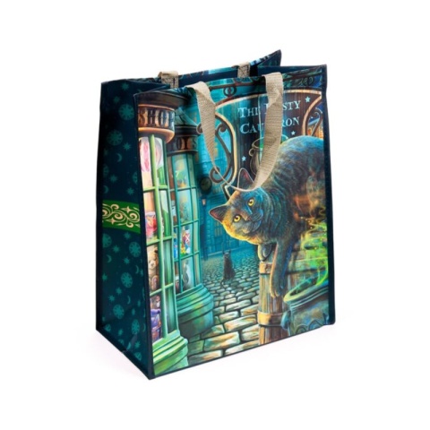Torba na zakupy The Rusty Cauldron Cat Lisa Parker