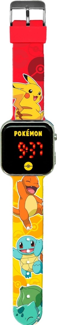 Zegarek LED z kalendarzem Pikachu Pokemon